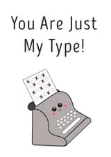 mytype typewriter Card 36243 created by Lindsey Best