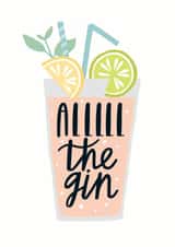 gin party Birthday Card 11112 created by Sadler Jones