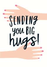 big hugs Love & Friendship Card 11115 created by Sadler Jones