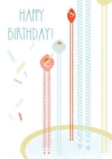 birthday colourful Card 36313 created by Allison Gray