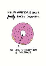 girlfriend boyfriend Anniversary Card 34659 created by Megg Hems