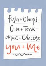 Love Type Valentines Day Card 12947 created by Hutch & Willow