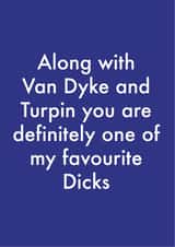 dick favourite Valentines Day Card 35987 created by OBJECTABLES