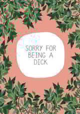 sorry for Sorry Card 12984 created by Paper Plane