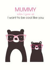 bear Female Mothers Day Card 35296 created by Lisa Marie Designs
