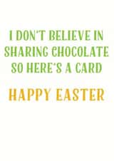 Funny Sharing Easter Card 12648 created by Tia Russell