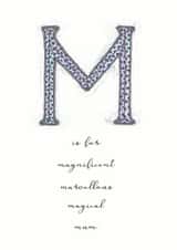 family illustration Mothers Day Card 25706 created by Shiv Makes Things