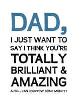brilliant amazing Father's Day Card 32295 created by Phil Tessier