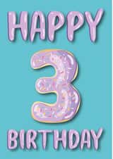 donut doughnut Birthday Card 36571 created by Pink Cat Design