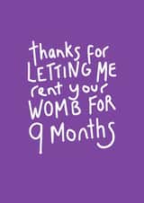 funny baby Mothers Day Card 9635 created by Shutterjunkie