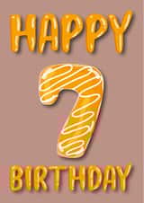 donut doughnut Birthday Card 13362 created by Pink Cat Design