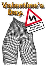 Saucy Funny Valentines Day Card 36399 created by Nigel Brock