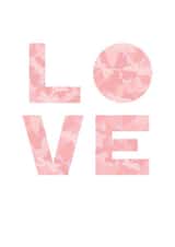 LOVE valentine Card 34319 created by Michelle Grace