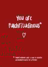 Red White Valentines Day Card 32884 created by Newton and the Apple