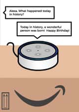 alexa amazon Birthday Card 12298 created by Ilan Asher