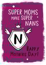 NAN Female Mothers Day Card 12193 created by High Five Prints Co