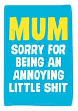 Annoying child created by Dean Morris Cards