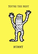 funny illustration Mothers Day Card 7423 created by Hedge & Hog Prints