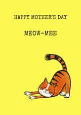 KITTEN FURBABY Mothers Day Card 29510 created by Hedge & Hog Prints