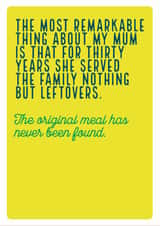 Mum Funny Mothers Day Card 35765 created by Electric Carp