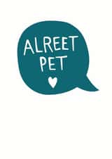 Alreet Pet Love & Friendship Card 8994 created by Sweetpea Print Design