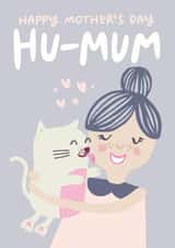 Cute Mother's Day card for a kitty-loving mum created by Lisa Greener
