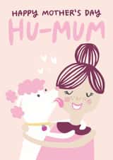 Cute Mother's Day card for a pup-loving mum created by Lisa Greener