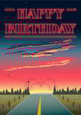 Funny Birthday Card - Stranger Things - Happy Birthday created by Jon Higham