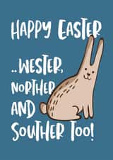 easter bunny Easter Card 9636 created by Shutterjunkie