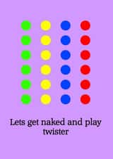 twister funny Anniversary Card 36887 created by Oh My! Designs