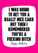 But then I remembered birthday card created by Filthy Sentiments