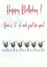 Illustration Modern Birthday Card 5012 created by oi Doris