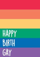 GAY LESBIAN Birthday Card 8555 created by Thirty Mussels