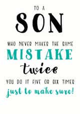 same mistake Birthday Card 3214 created by JellynBean