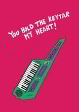 Music Musician Anniversary Card 31933 created by The Fidorium