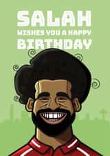 mo salah Birthday Card 12001 created by Diverse Pixels