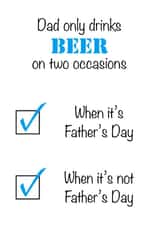 Two occasions Father's Day card created by Victoria Grace Designs