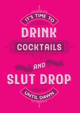 singage rude Birthday Card 12141 created by Brainbox Candy