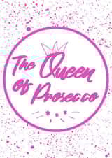 Prosecco Queen Card 28283 created by Tanja Riddell