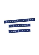 congratulations congrats Exams Card 12309 created by Dotish Designs