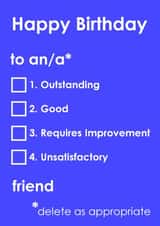 teacher birthday Card 37203 created by pbrucemaths