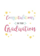 congratulations graduate Graduation Card 6833 created by Let's Dream