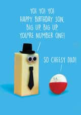 cheese cheesy Birthday Card 6973 created by Unknown Ink