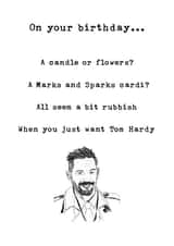 candle flowers Birthday Card 12499 created by Panda and the Prince