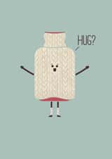 hug friend Love & Friendship Card 6603 created by Redback Cards