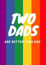 gay lgbt Father's Day Card 28732 created by Cards.Cards.Cards