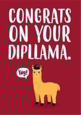 congratulations diploma Graduation Card 13737 created by Charli Tait Creative