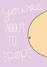 love funny Pregnancy Card 8773 created by Sioux Alice