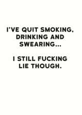 honest lie Love & Friendship Card 11904 created by Holy Flaps