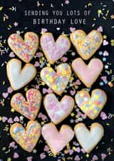 love biscuits Birthday Card 13765 created by LAURA TRUBY DESIGNS